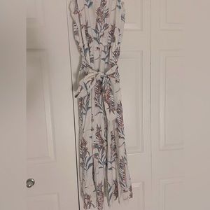 White H&M Jumpsuit Romper with tie